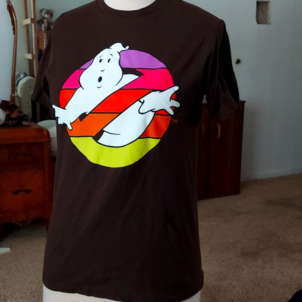Ghostbusters Sunset Logo T-Shirt MD